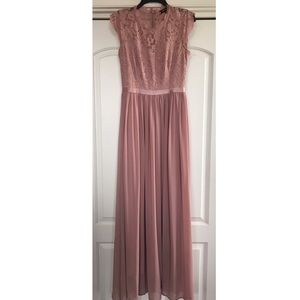 Maxi Blush Pink Dress